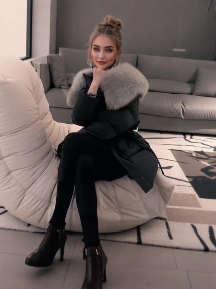 Daily versatile and smooth fabric fashion design, machine washable and breathable fashion trend style -padded coat Women's short Korean waist warm -padded jacket thickened jacket 2025 new winter small fragrant -padded clothes, Seasonal Clothing, Cold